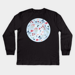 FULL MOON GIFT IDEA: FULL FLOWER MOON T-SHIRT Kids Long Sleeve T-Shirt